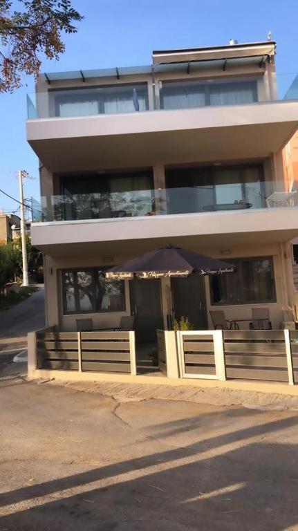 Filippos Apartments Amarynthos Esterno foto