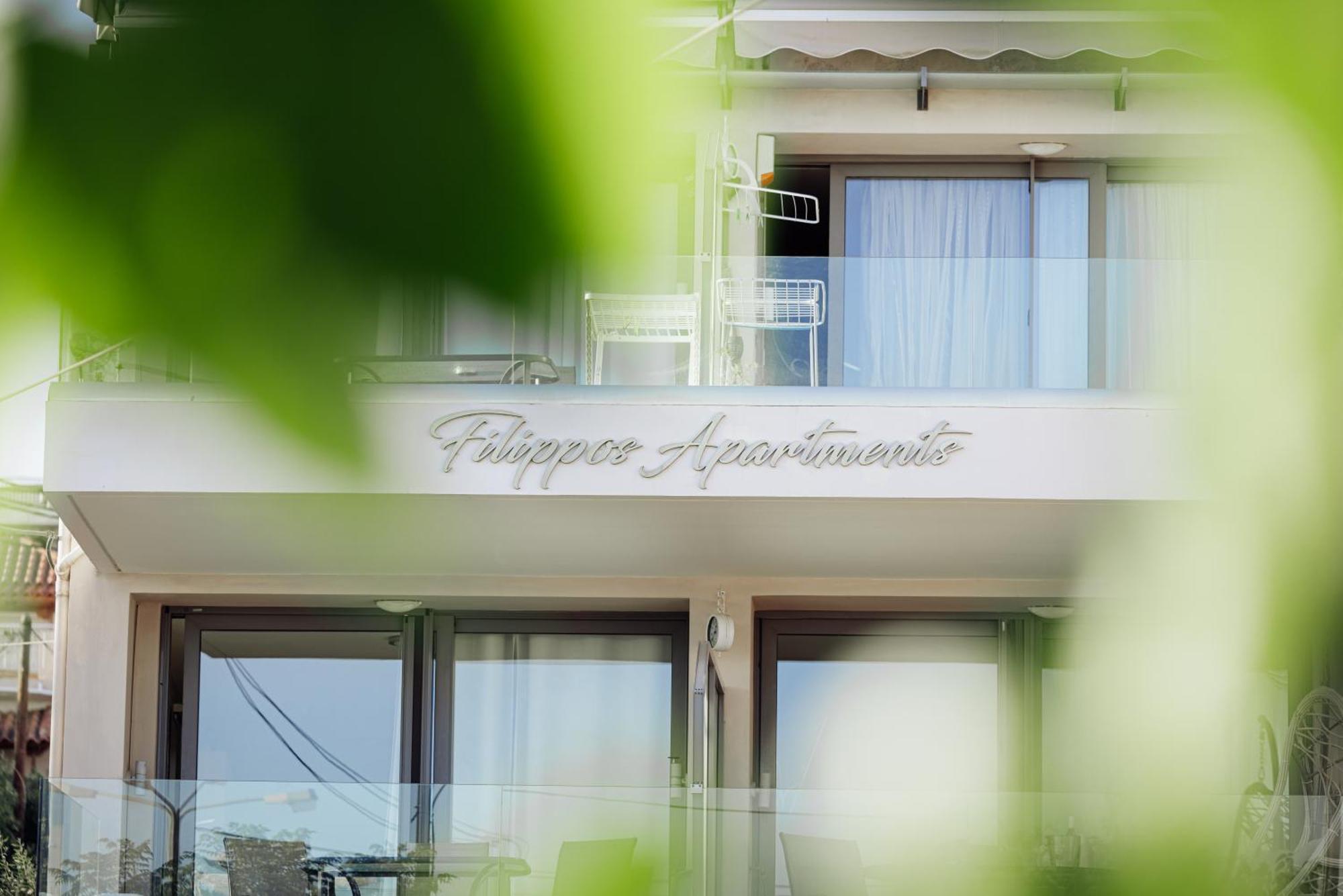 Filippos Apartments Amarynthos Esterno foto